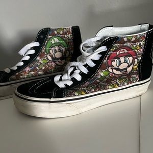 Mario limited addition high top vans